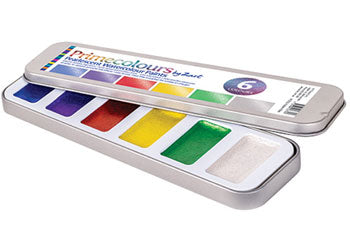 Creamy colours Watercolours paint- Pearlescent watercolours