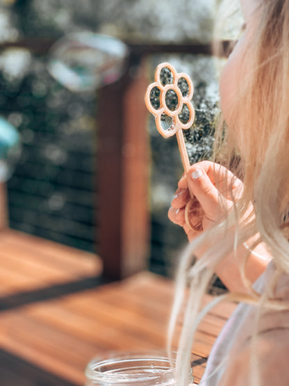 Flower Eco Bubble Wand