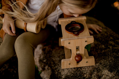 Wooden Microscope