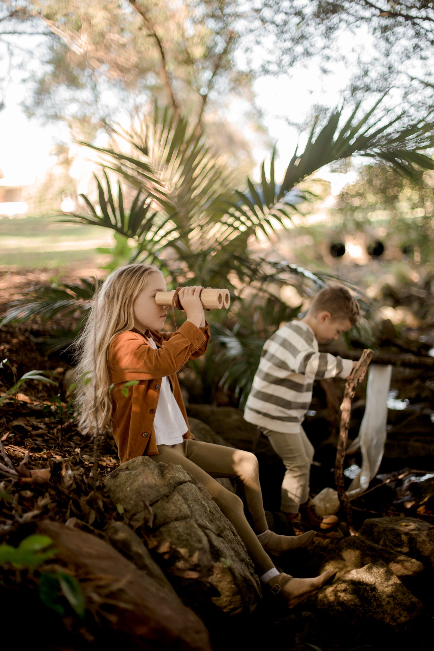 Wooden Binoculars