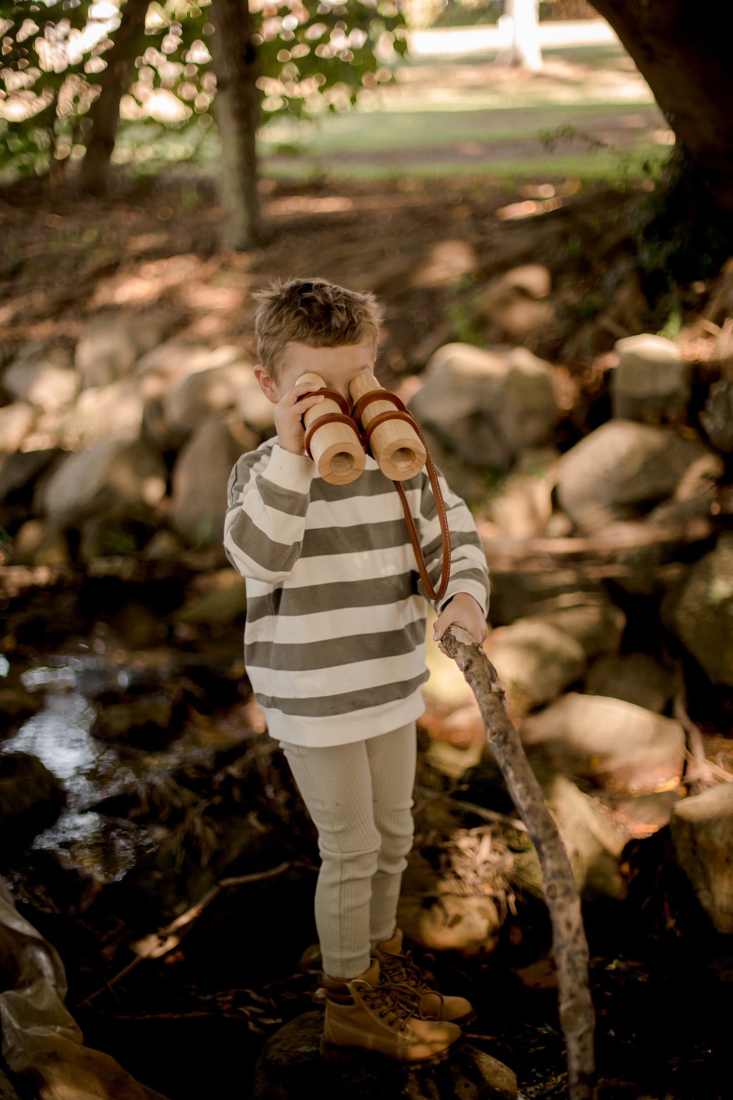 Wooden Binoculars