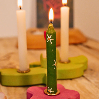 Ahrens Celebration Ring Candles- Flower- Daisy