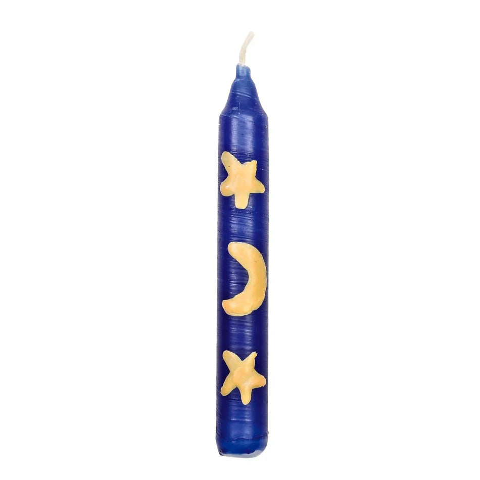 Ahrens Celebration Ring Candles - Moon & Stars