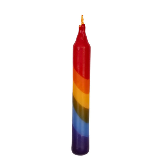 Ahrens Celebration Ring Candles - Rainbow