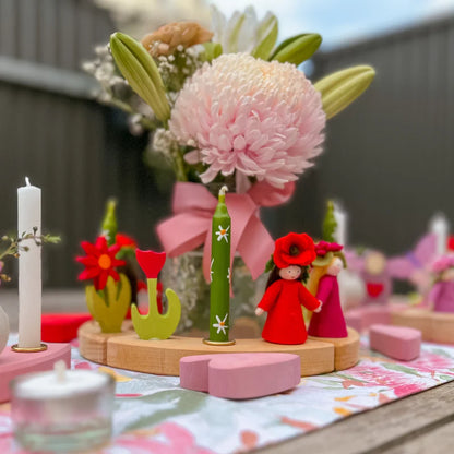 Ahrens Celebration Ring Candles- Flower- Daisy
