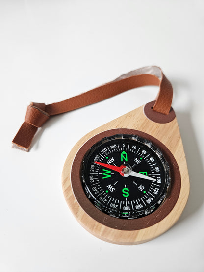 Wooden Explorers Compass