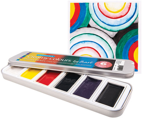 Creamy Colours Watercolour Paint - Primecolours