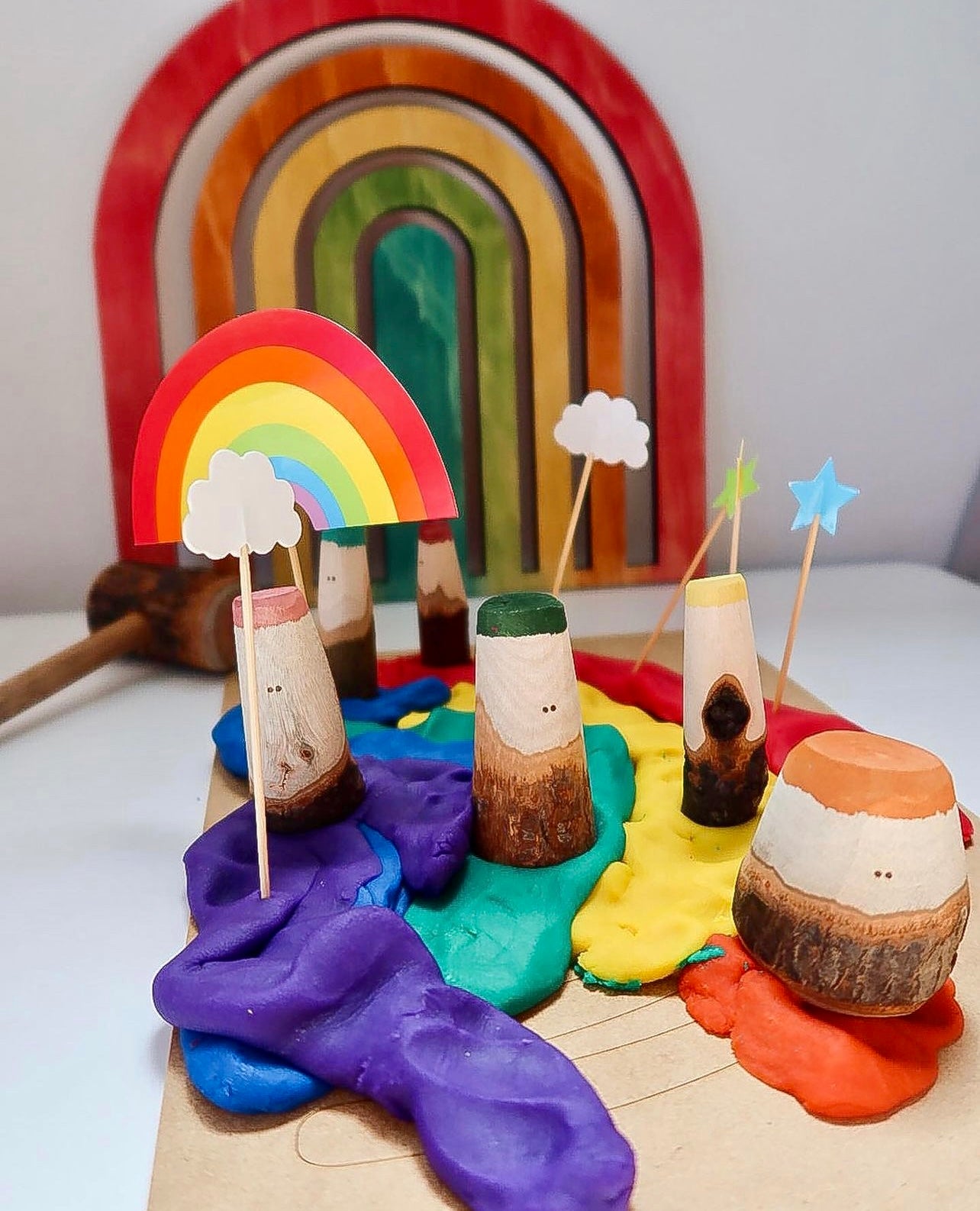 Claydough- Assorted Rainbow