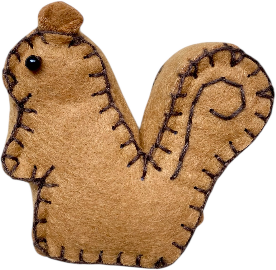 DIY Felt Craft Kit -  Squirrel