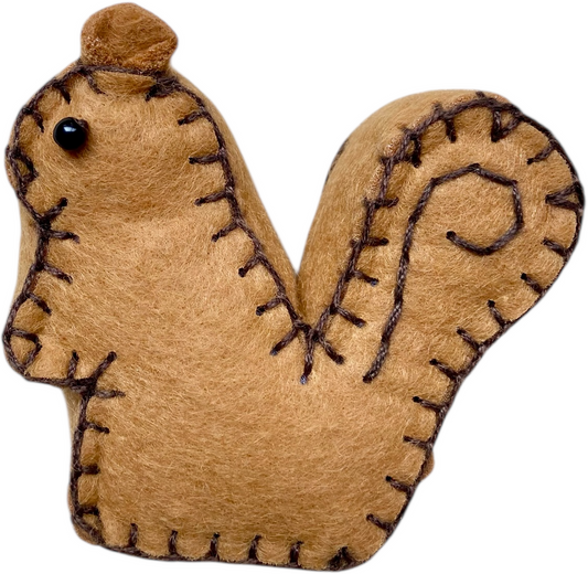 DIY Felt Craft Kit -  Squirrel