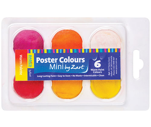 Poster Colours Mini- Warm