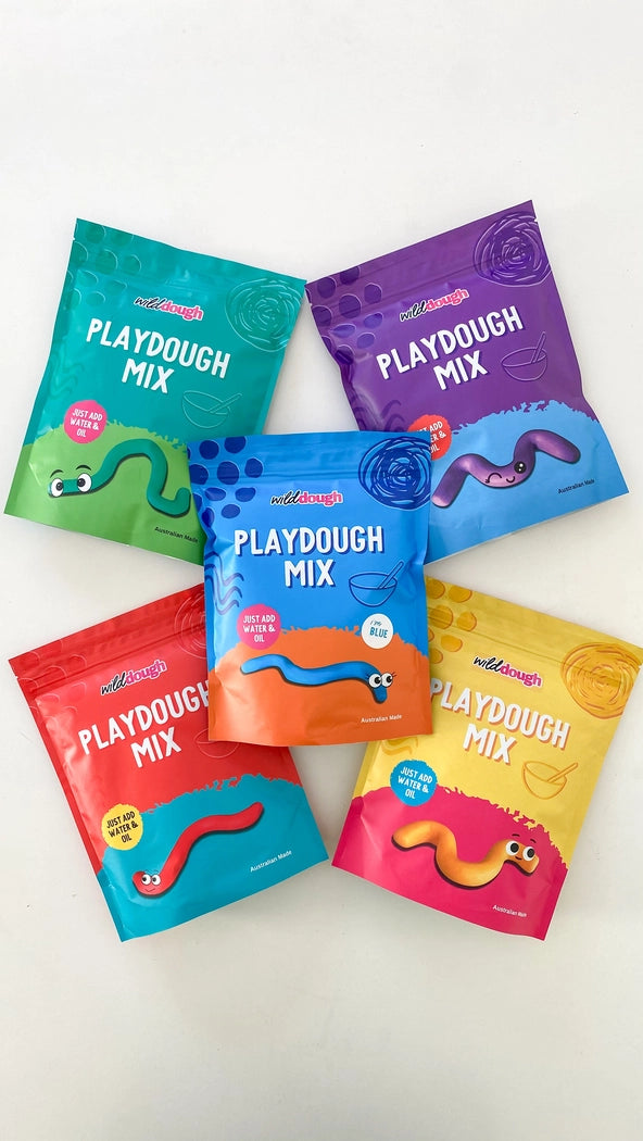DIY Playdough Mix - Blue