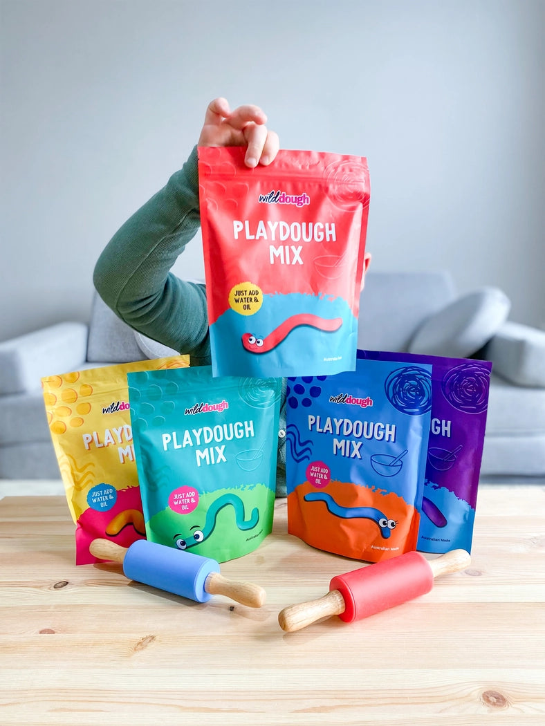 DIY Playdough Mix - Blue