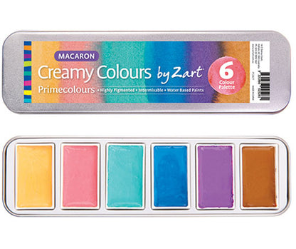 Creamy colours Watercolours paint- Macaron