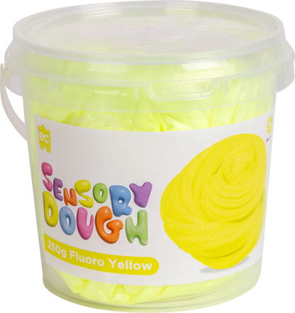 Sensory Dough- Fluoro Yellow