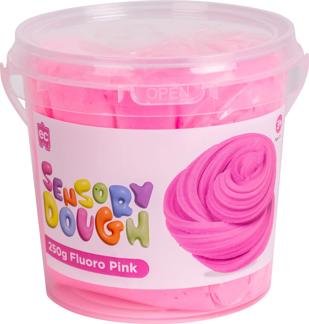 Sensory Dough- Fluoro Pink