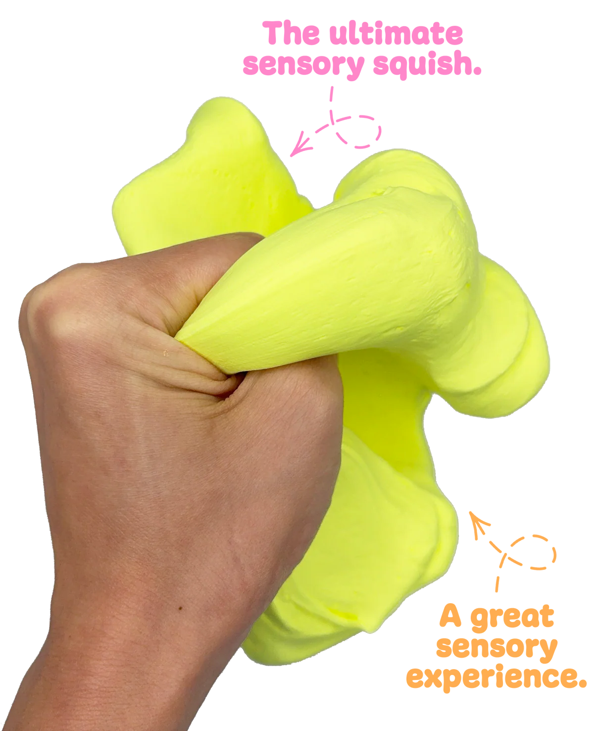 Sensory Dough- Fluoro Yellow
