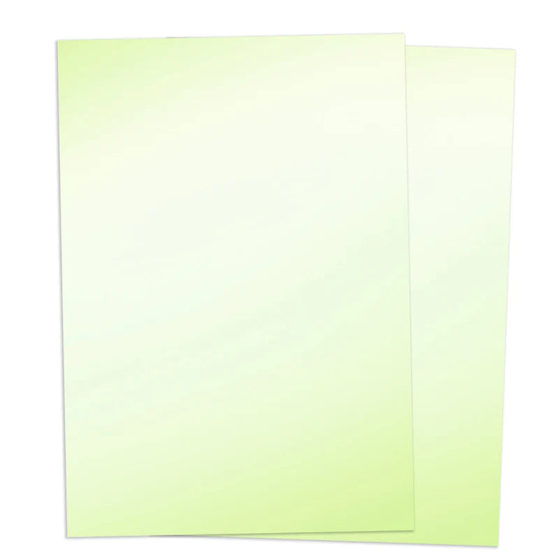 URSUS Glow in the Dark Paper for Sticker Making - Self-Adhesive, 2 Sheets