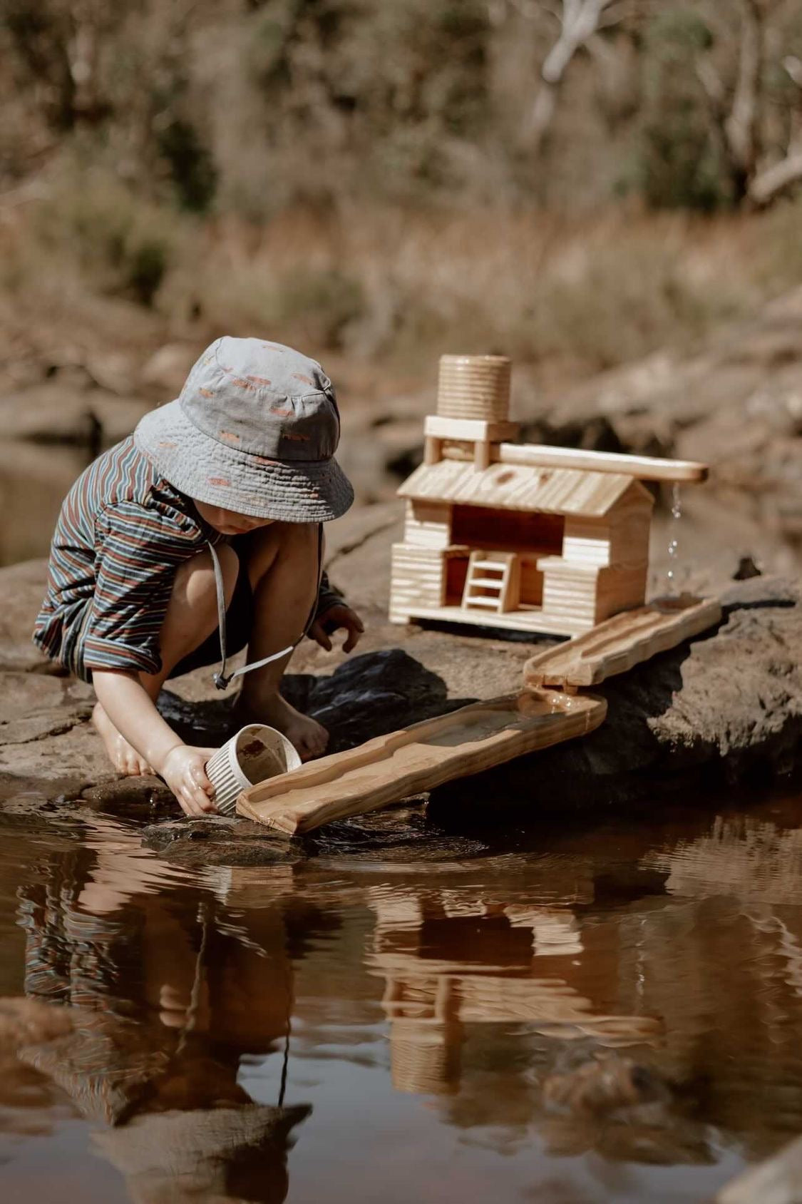 Wooden Water Ways Set