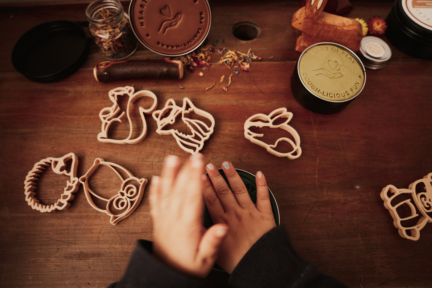 Woodland animals Eco Cutter Set