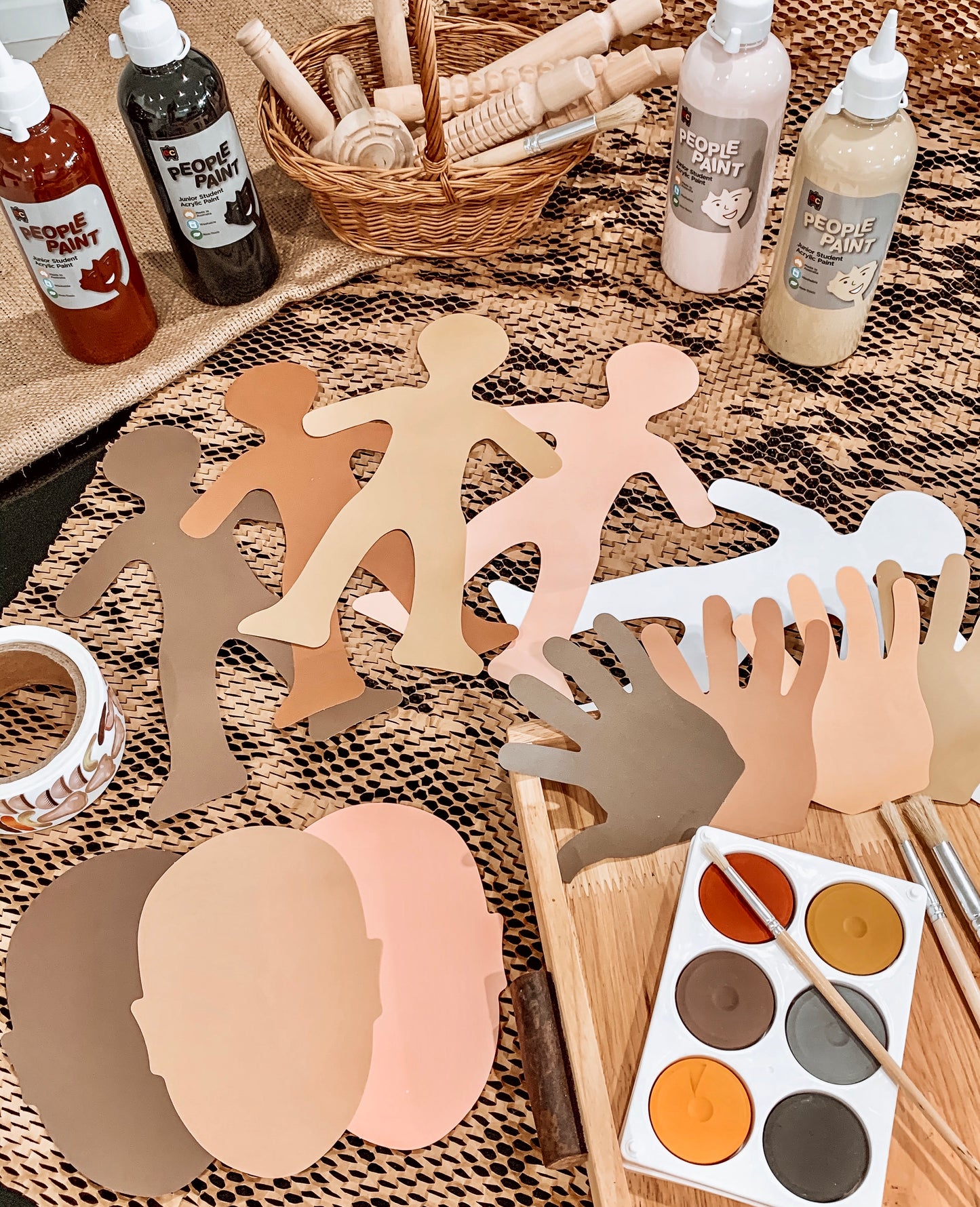 Hand Paper Shapes