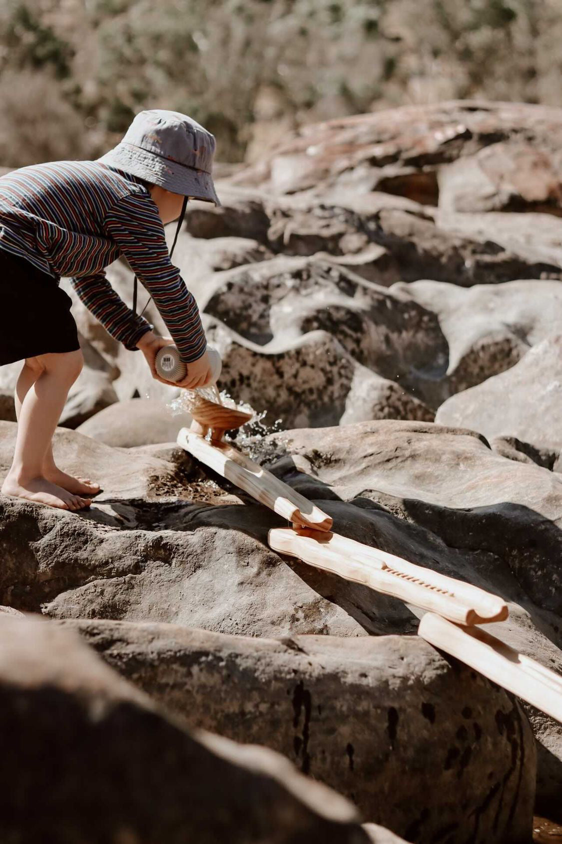 Wooden Water Ways Set