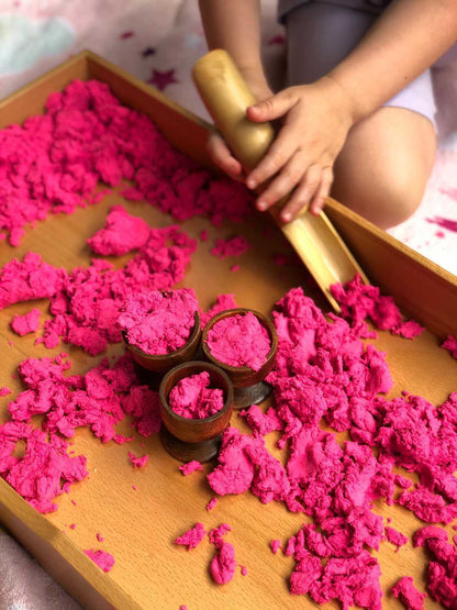 Sensory Cotton Sand- assorted colours available