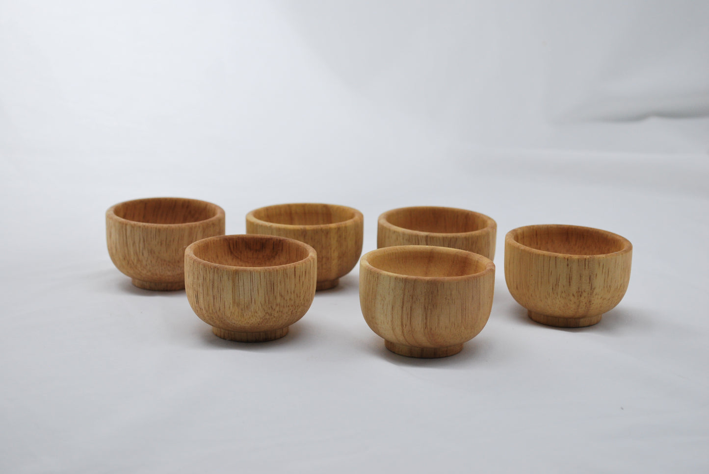 Mini Wooden Sorting Bowls- wood set and rainbow set available