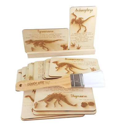 Dinosaur Digs Fossil Cards