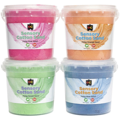 Sensory Cotton Sand- assorted colours available
