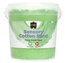 Sensory Cotton Sand- assorted colours available