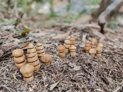 Small World- Diverse Wood Figurine Set