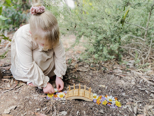 Small World Wooden Bridge