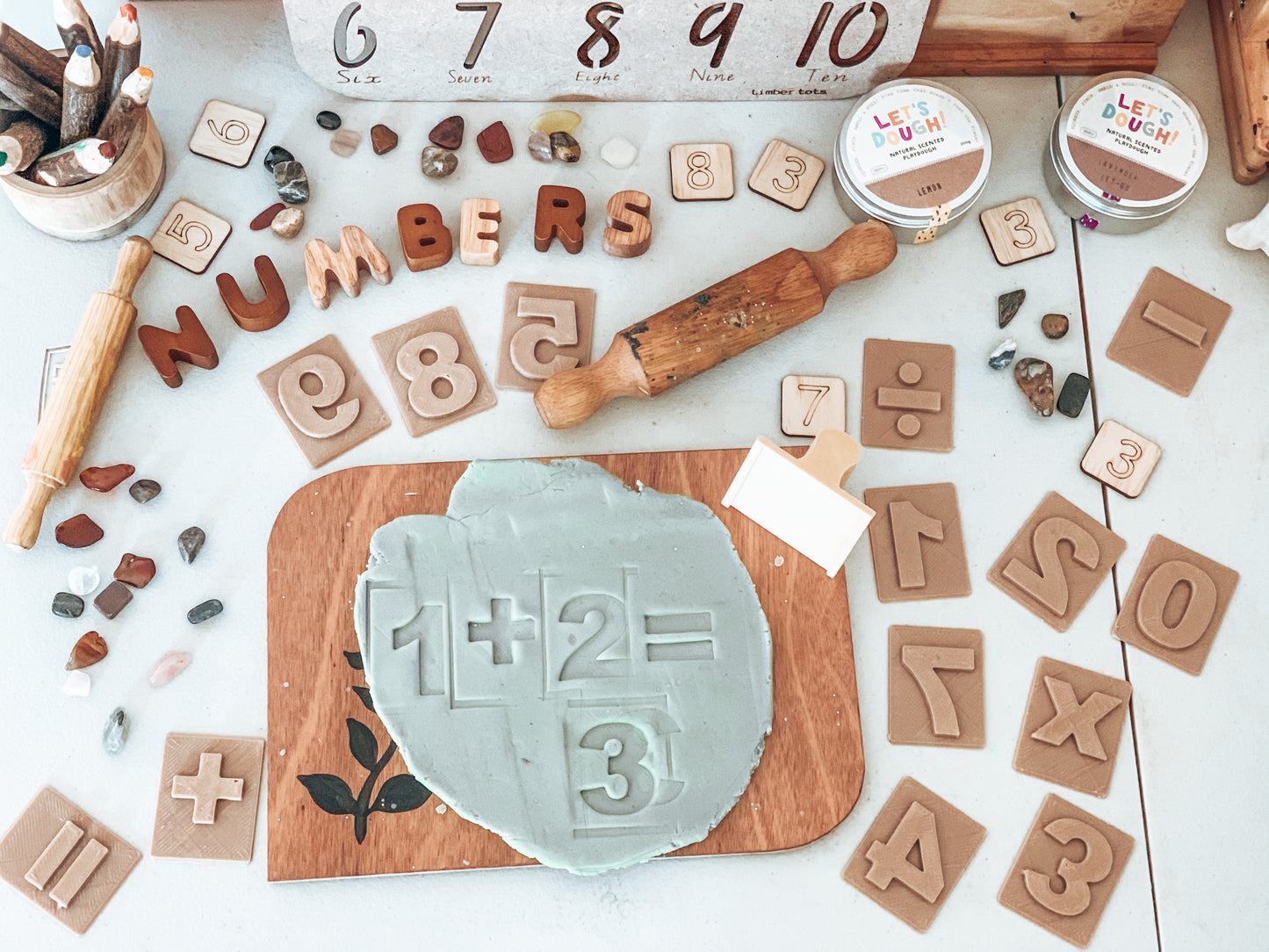 Eco Stamps- Numbers