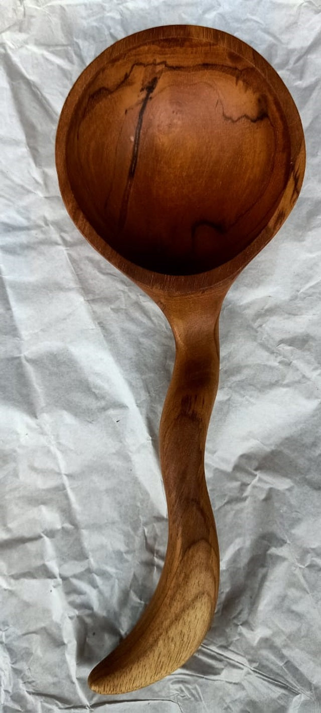 Teak Scoop Spoon