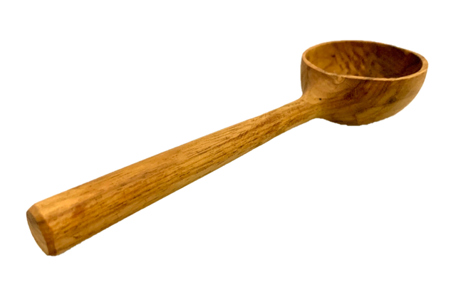 Teak Full Moon Scoop Spoon