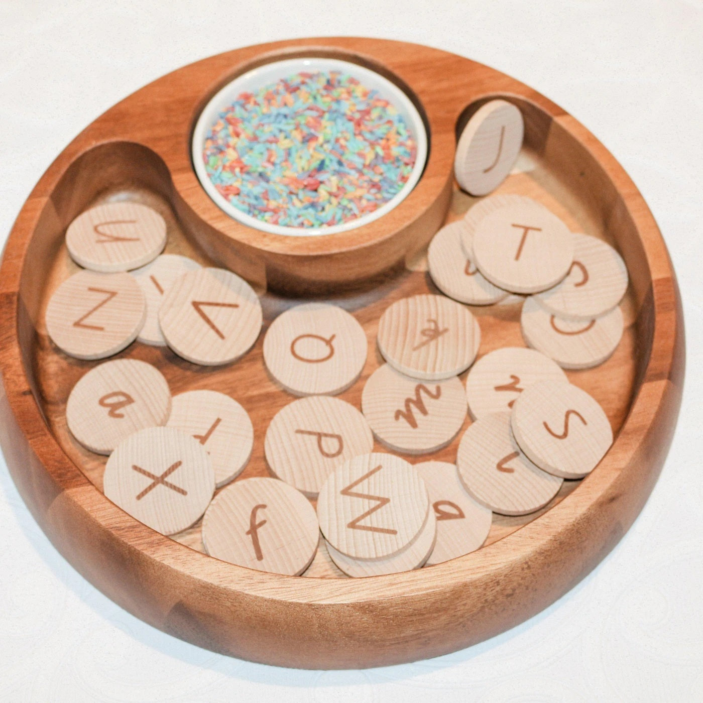 Alphabet Discs Dual Sided Upper and Lower Case