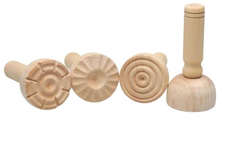 Wooden Playdough Stamps