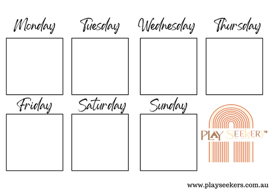 Weekly Schedule Template- Free Download
